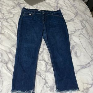 Jeans straight ankle